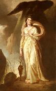 George Romney Elizabeth Harriet Warren (Viscountess Bulkeley) as Hebe oil painting reproduction